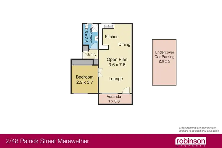 Floorplan of Homely unit listing, 2/48 Patrick Street, Merewether NSW 2291