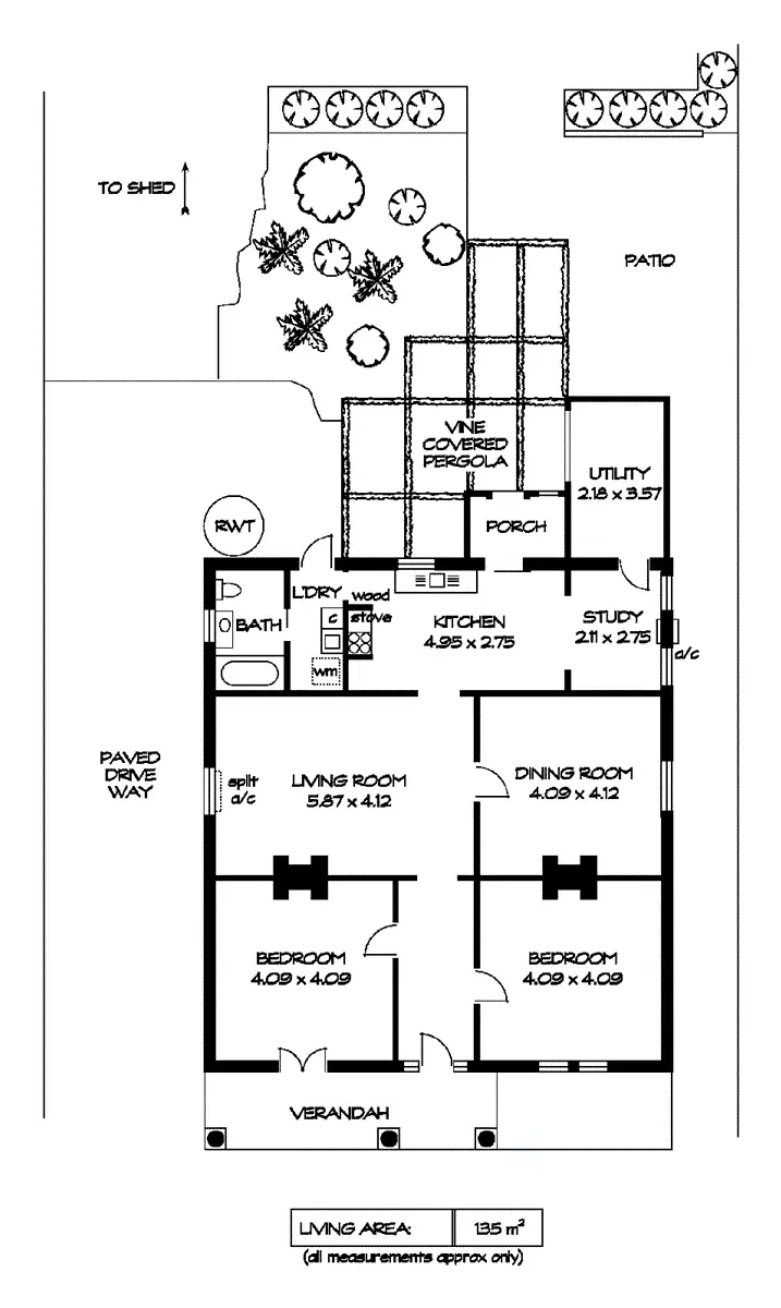 Floorplan of Homely house listing, 59 Day Terrace, West Croydon SA 5008