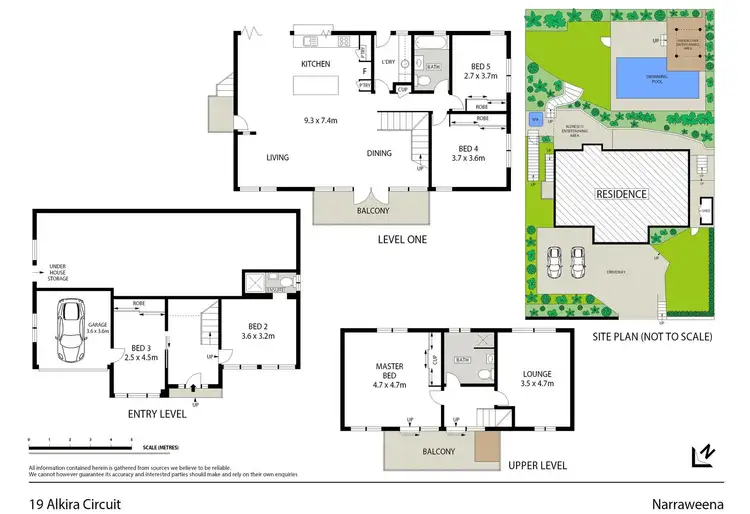 Floorplan of Homely house listing, 19 Alkira Circuit, Narraweena NSW 2099