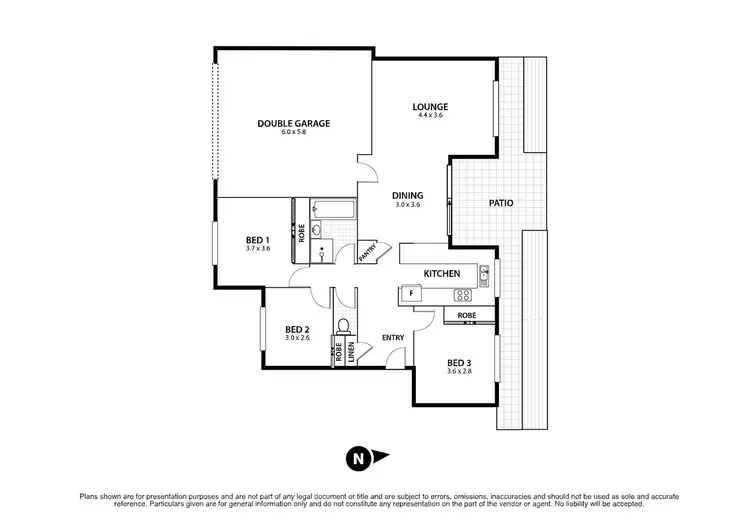 Floorplan of Homely villa listing, 2/11 Matthews Street, Wollongong NSW 2500