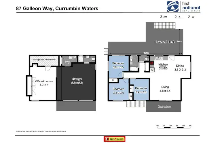 Floorplan of Homely house listing, 87 Galleon Way, Currumbin Waters QLD 4223