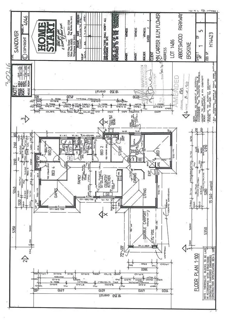 Floorplan of Homely house listing, 55 Abbotswood Parkway, Erskine WA 6210