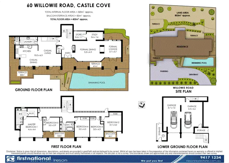 Floorplan of Homely house listing, 60 Willowie Road, Castle Cove NSW 2069