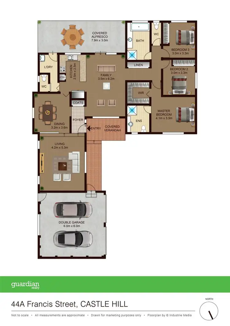 Floorplan of Homely house listing, 44a Francis Street, Castle Hill NSW 2154