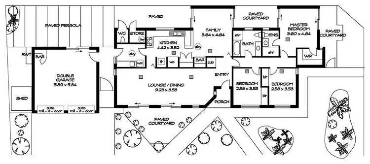 Floorplan of Homely house listing, 19 Capri Close, West Lakes SA 5021