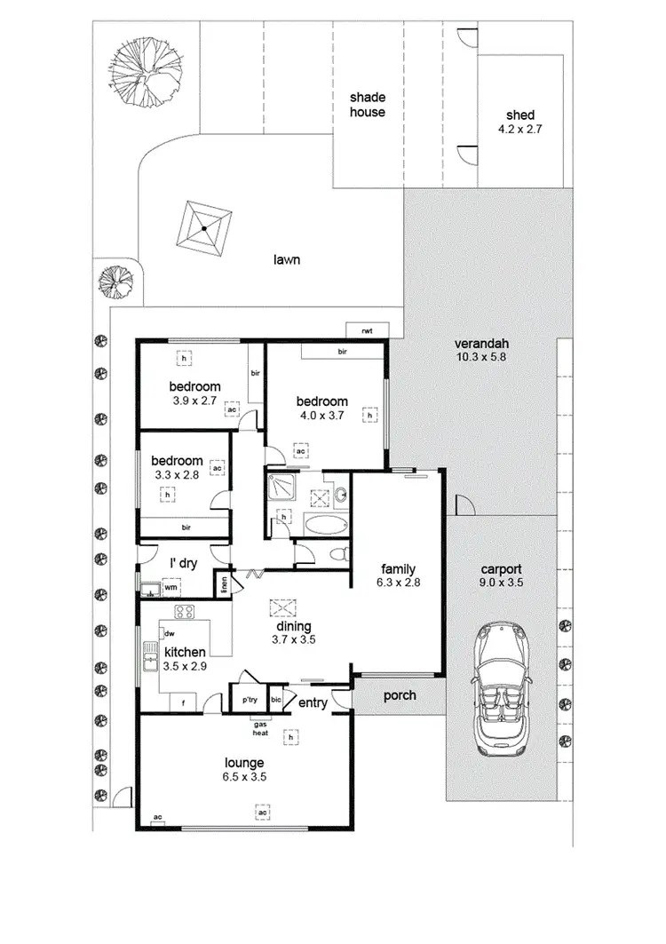 Floorplan of Homely house listing, 19 Freda Street, Netley SA 5037