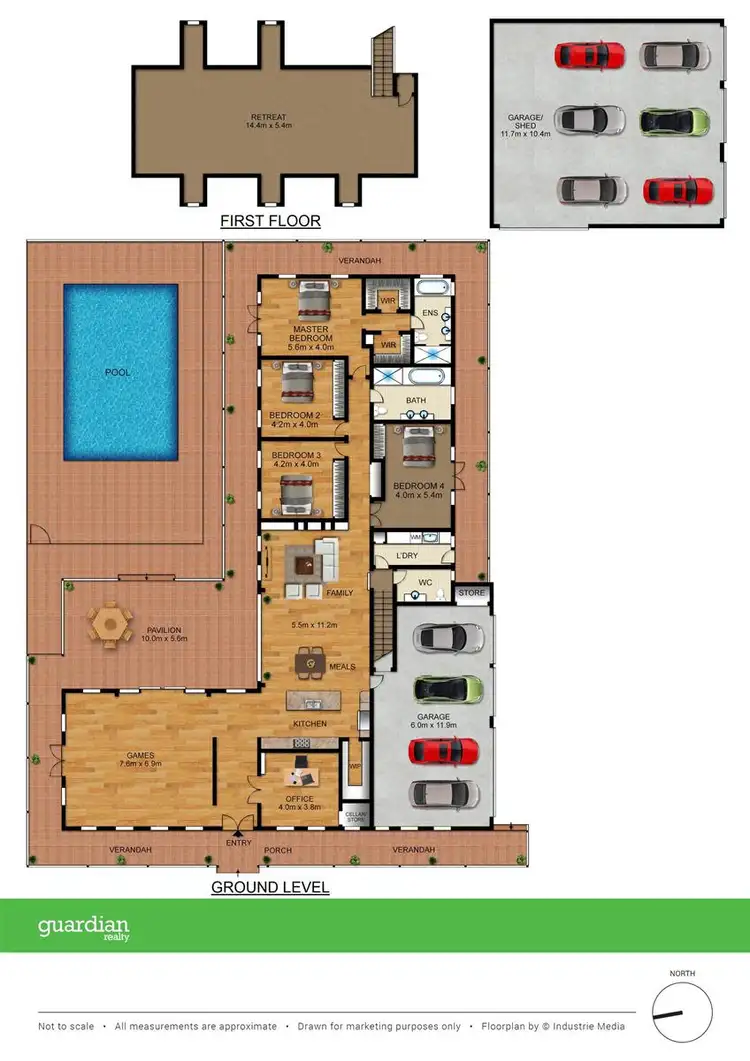 Floorplan of Homely house listing, 4B Mansfield Road, Galston NSW 2159