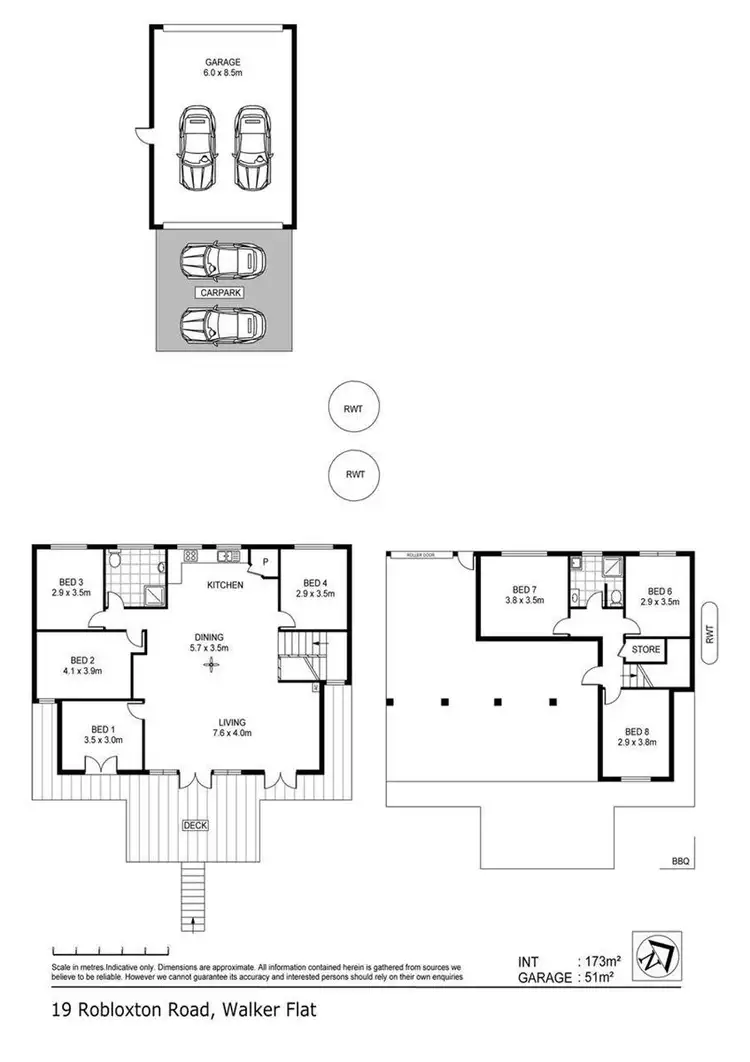 Floorplan of Homely house listing, 19 Rob Loxton Road, Walker Flat SA 5238