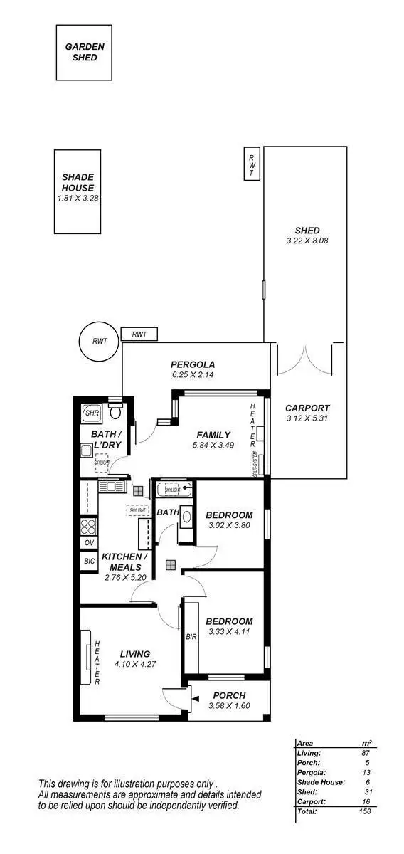 Floorplan of Homely house listing, 11 Leslie Avenue, Westbourne Park SA 5041