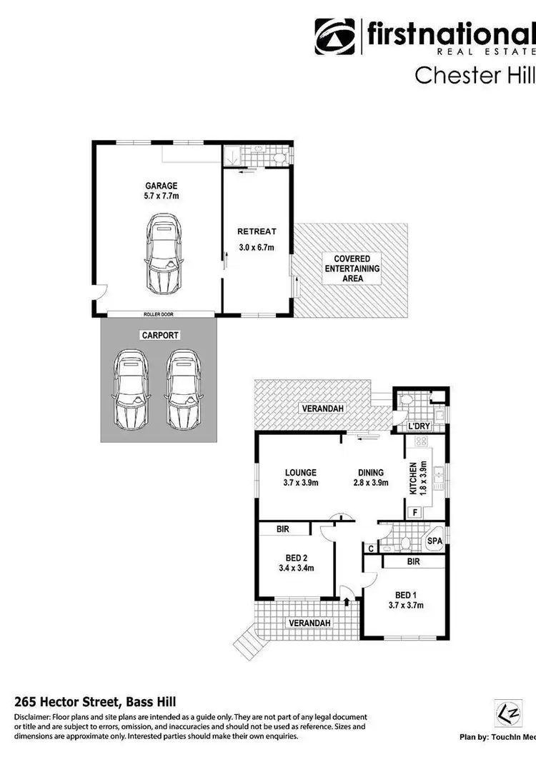 Floorplan of Homely house listing, 265 Hector Street, Bass Hill NSW 2197