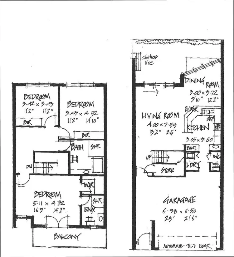 Floorplan of Homely townhouse listing, 16 Stephens Street, North Adelaide SA 5006