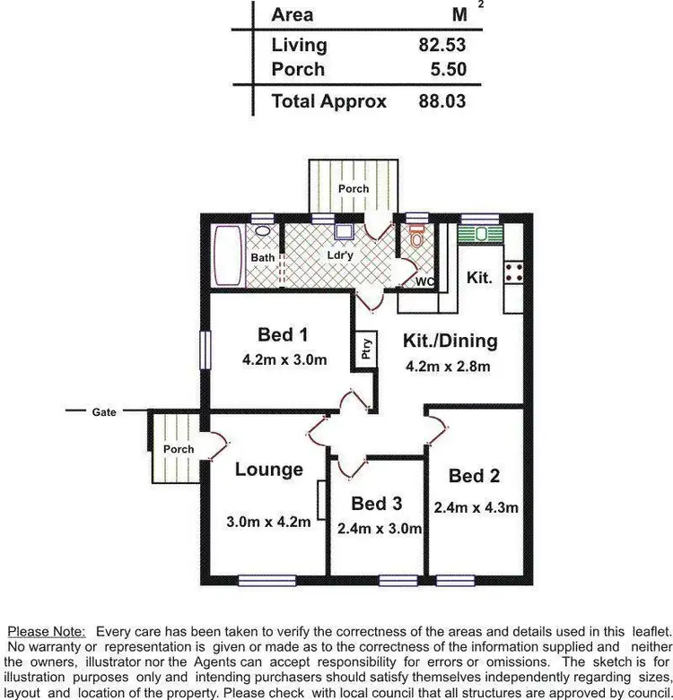Floorplan of Homely house listing, 65 Halsey Road, Elizabeth East SA 5112