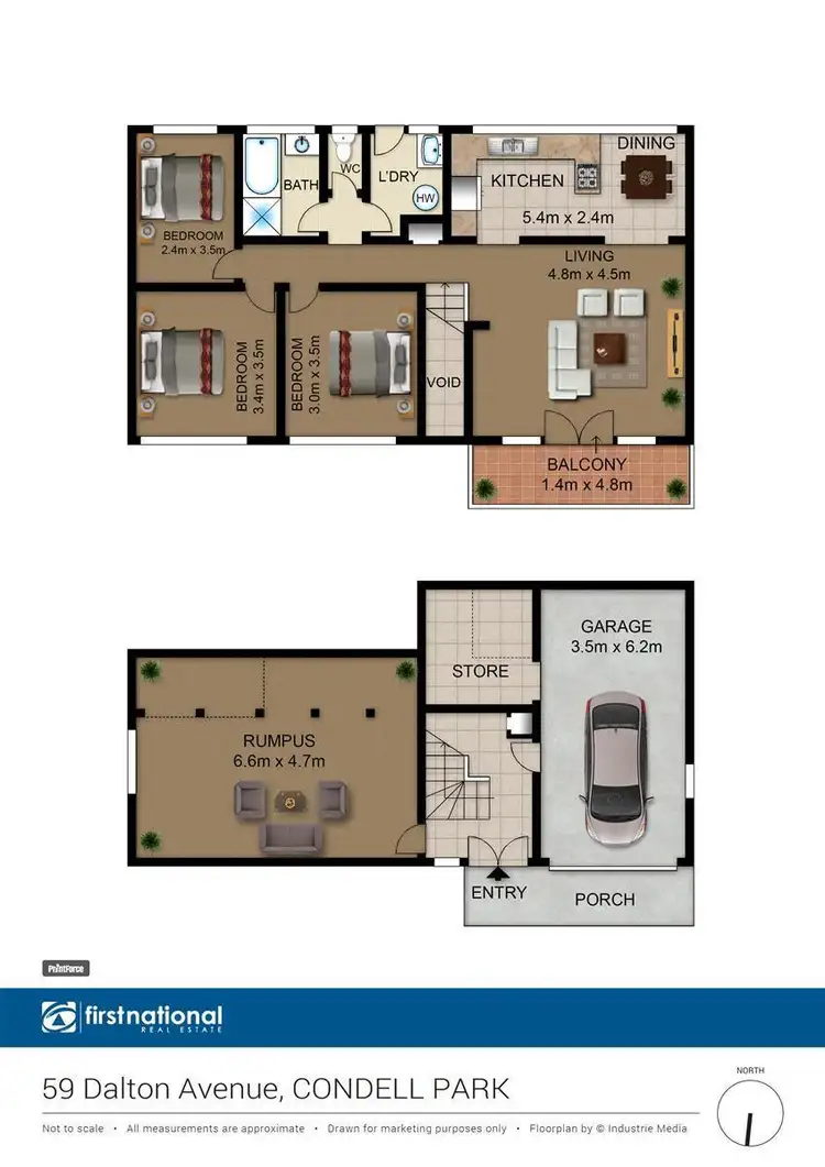 Floorplan of Homely house listing, 59 Dalton Avenue, Condell Park NSW 2200