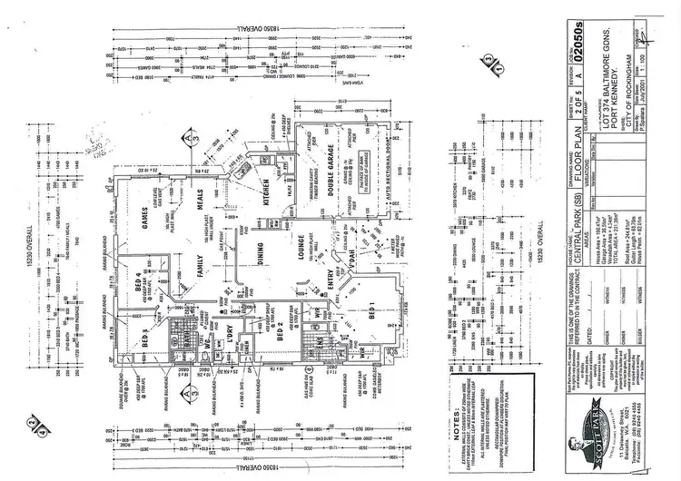 Floorplan of Homely house listing, 11 Baltimore Gardens, Port Kennedy WA 6172