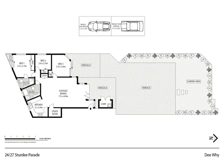 Floorplan of Homely unit listing, 24/27-29 Sturdee Parade, Dee Why NSW 2099