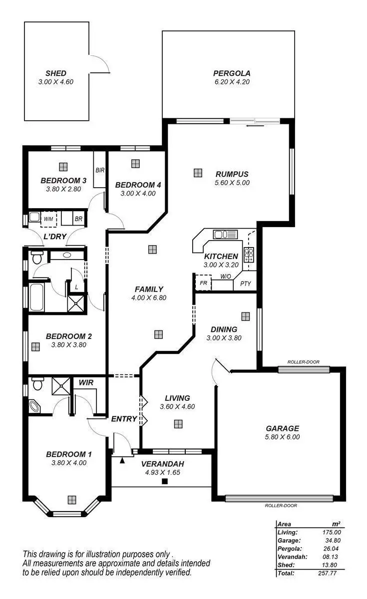 Floorplan of Homely house listing, 15 Kitchener Street, Netherby SA 5062