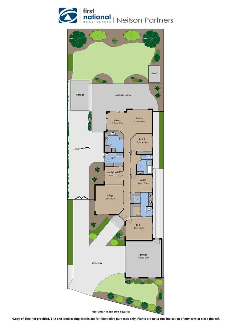 Floorplan of Homely house listing, 10 Fieldhouse Lane, Berwick VIC 3806