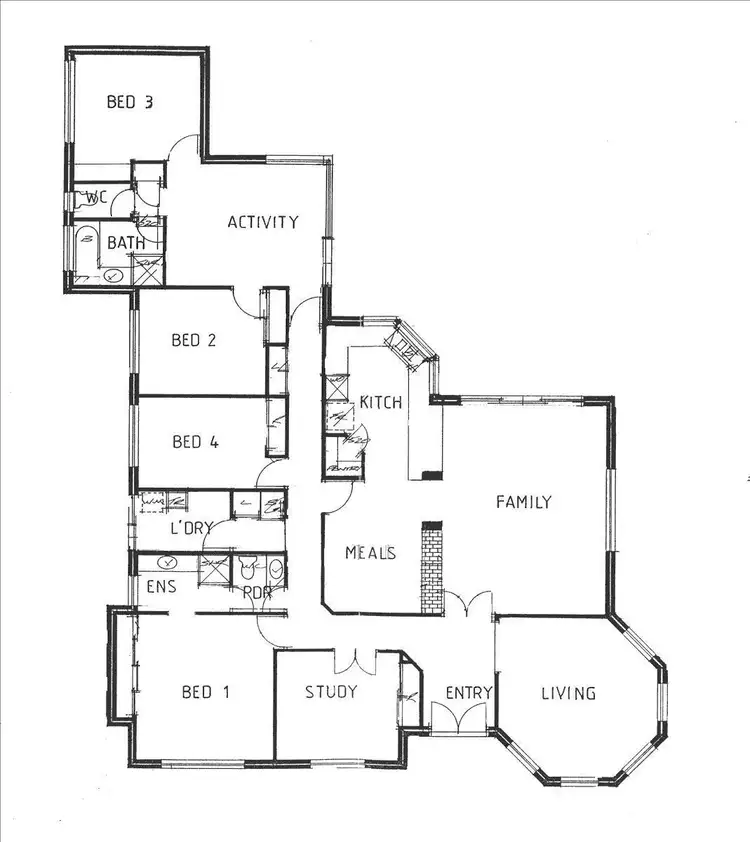 Floorplan of Homely house listing, 33 Kentia Loop, Wanneroo WA 6065