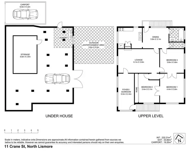 Floorplan of Homely house listing, 37 Barrow Lane (also known as 11 Crane St), North Lismore NSW 2480