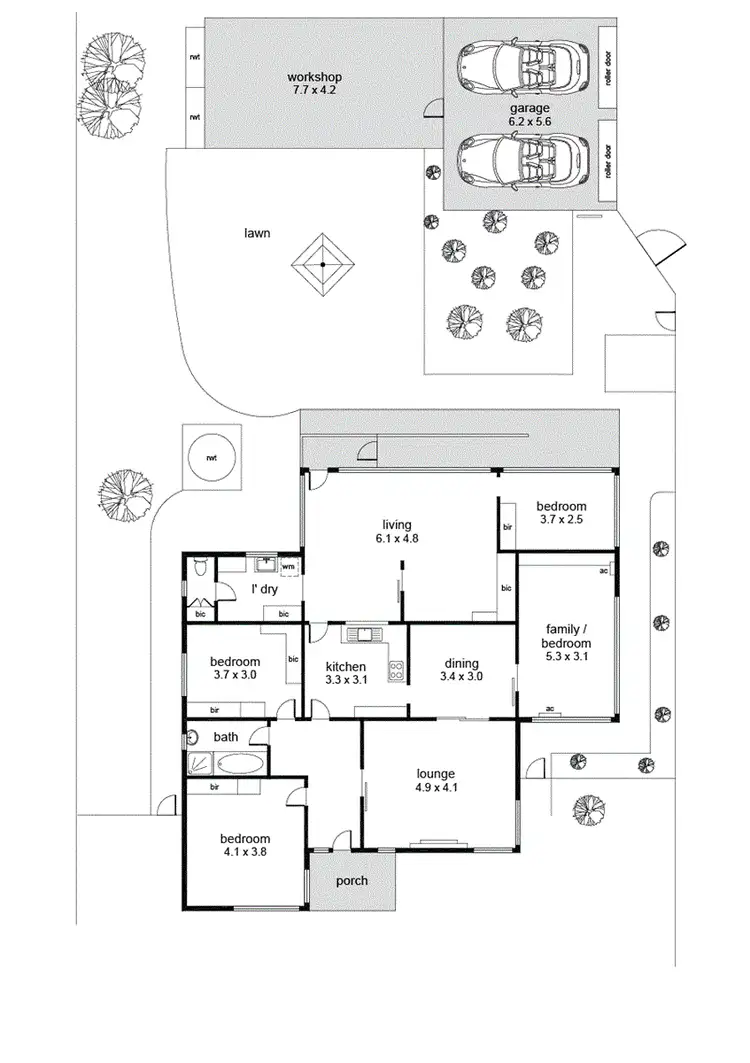 Floorplan of Homely house listing, 15 Verdale Avenue, Linden Park SA 5065