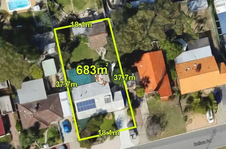 Floorplan of Homely house listing, 12 Bullara Road, Craigie WA 6025