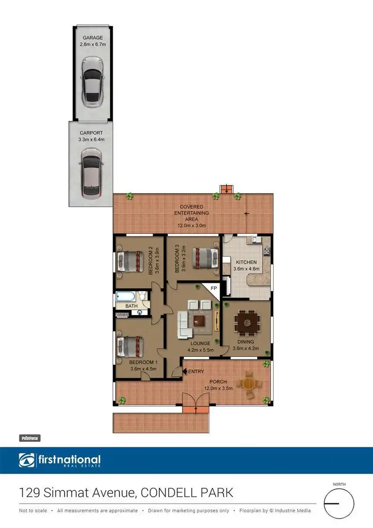 Floorplan of Homely house listing, 129 Simmat Avenue, Condell Park NSW 2200