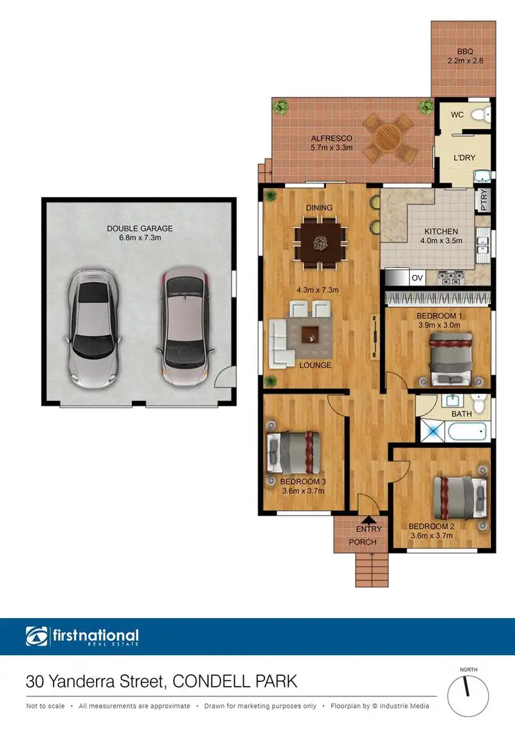 Floorplan of Homely house listing, 30 Yanderra Street, Condell Park NSW 2200