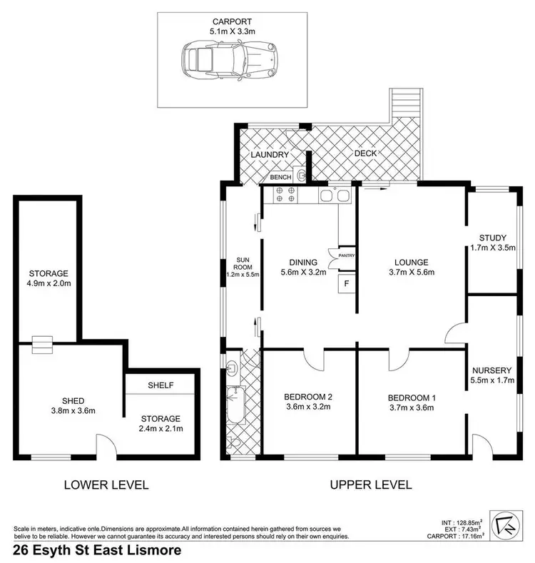 Floorplan of Homely house listing, 26 Esyth Street, Girards Hill NSW 2480