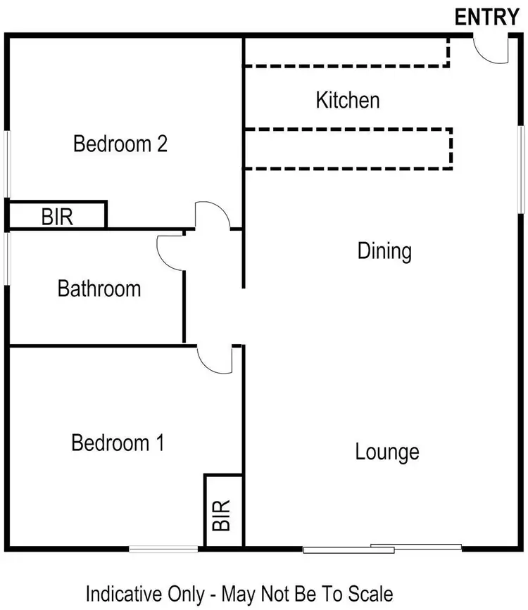 Floorplan of Homely unit listing, 1/16 Bradshaw Drive, Gillen NT 870