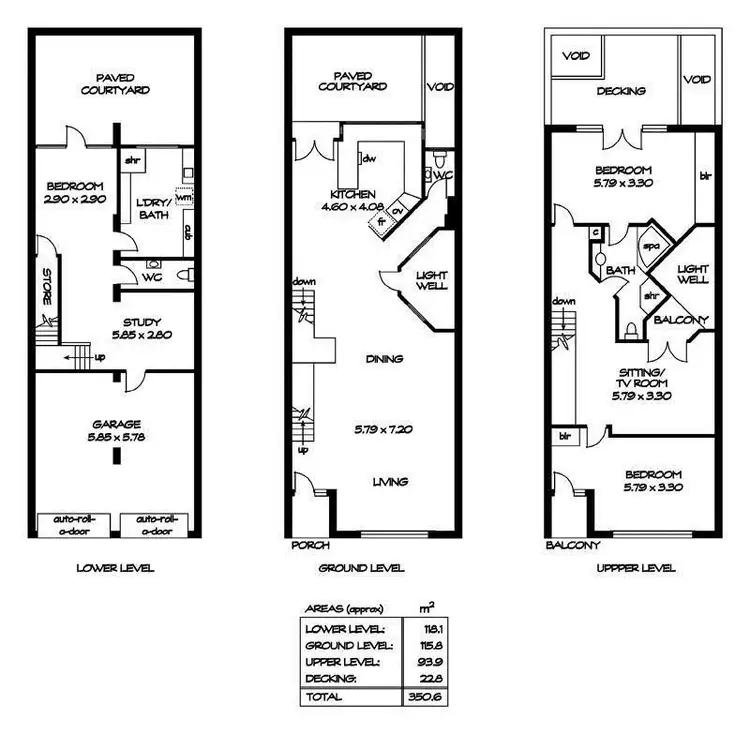 Floorplan of Homely townhouse listing, 5/167-169 Payneham Road, St Peters SA 5069
