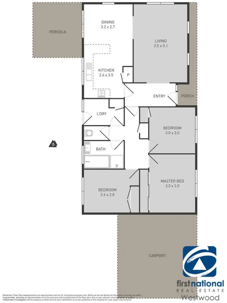 Floorplan of Homely house listing, 37 Daphne Crescent, Werribee VIC 3030