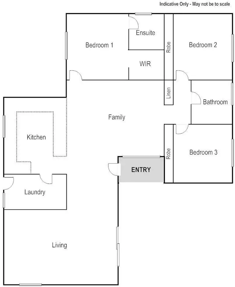 Floorplan of Homely unit listing, 2/116 Burke Street, East Side NT 870
