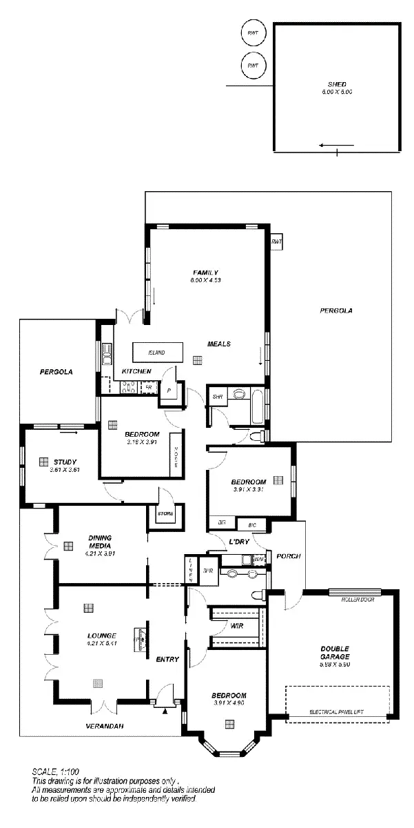 Floorplan of Homely house listing, 2 Almond Grove, Glandore SA 5037