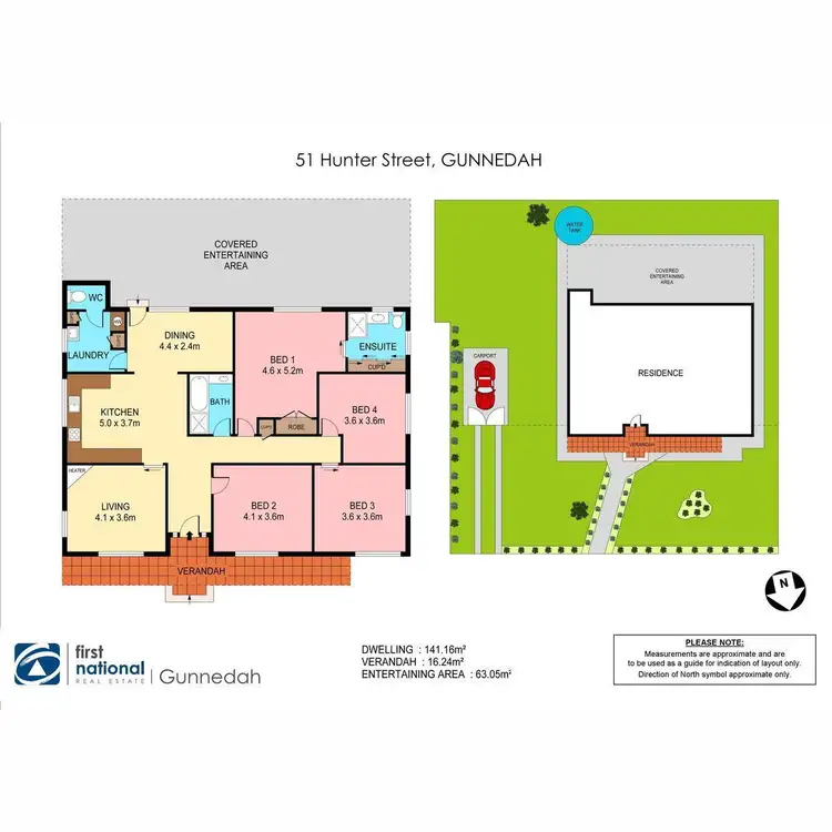 Floorplan of Homely house listing, 51 Hunter Street, Gunnedah NSW 2380