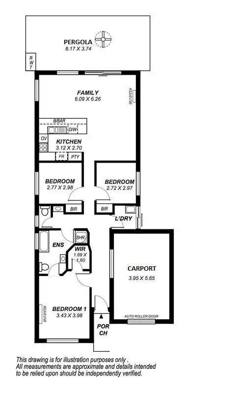Floorplan of Homely house listing, 22 Railway Terrace, Kilburn SA 5084