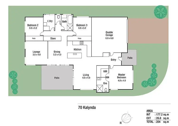 Floorplan of Homely house listing, Address available on request