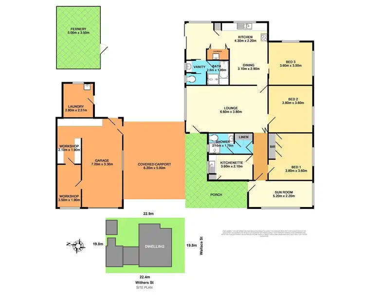 Floorplan of Homely house listing, 13 Withers Street, West Wallsend NSW 2286