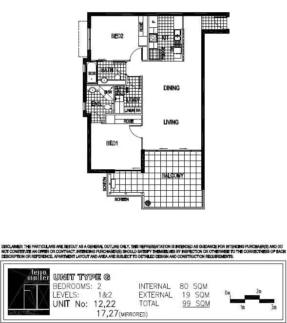 Floorplan of Homely apartment listing, 17/41 Playfield Street, Chermside QLD 4032