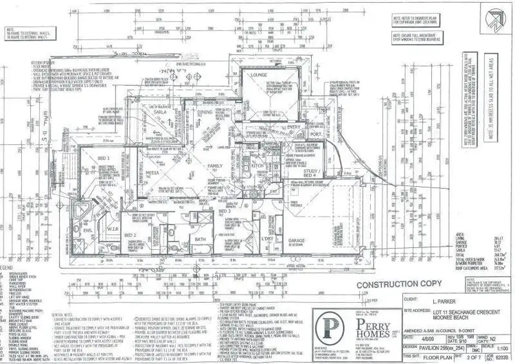 Floorplan of Homely house listing, 24 Seachange Crescent, Moonee Beach NSW 2450
