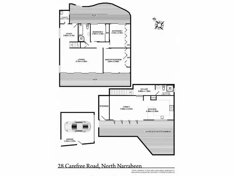 Floorplan of Homely house listing, 28 Carefree Road, North Narrabeen NSW 2101