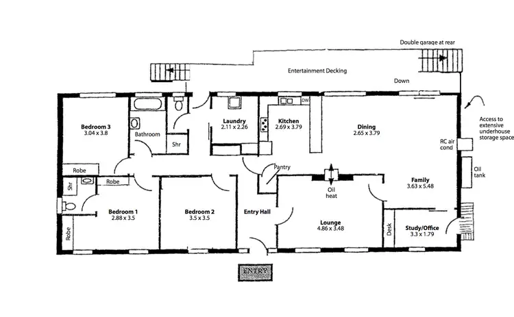 Floorplan of Homely house listing, 3 Jordan Court, Panorama SA 5041