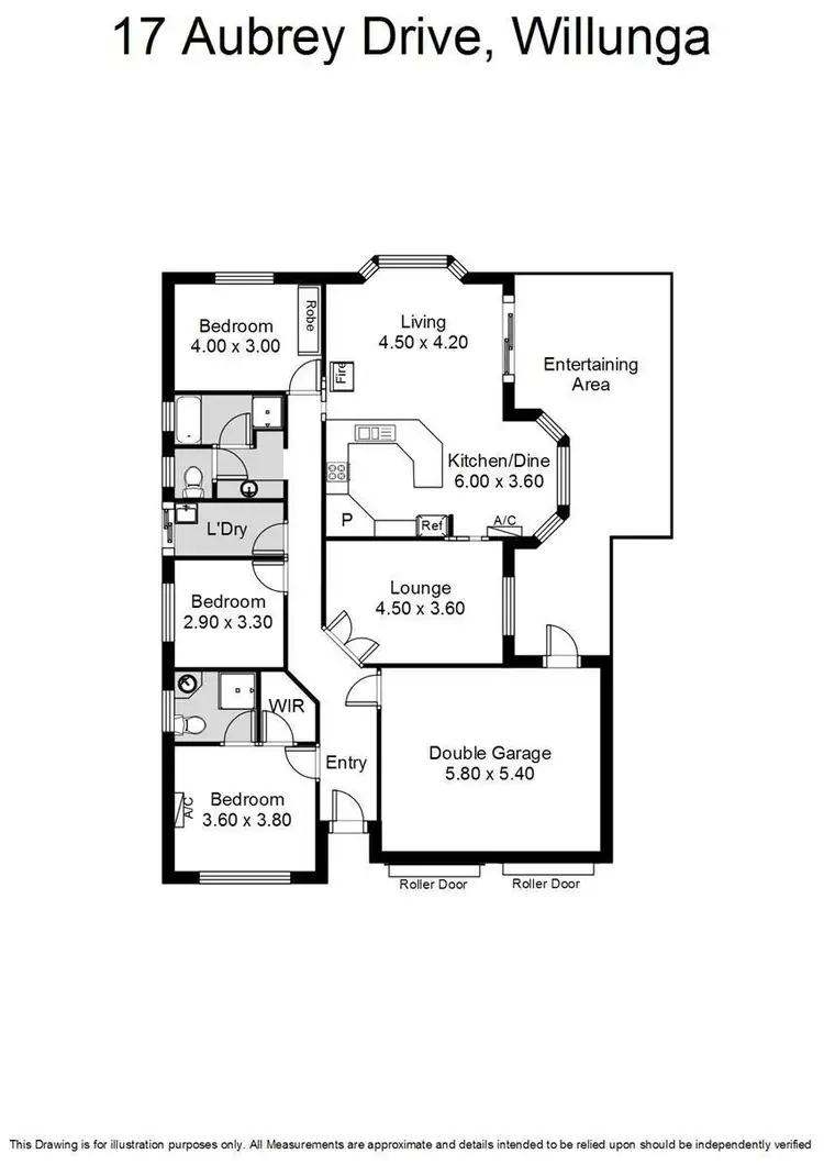 Floorplan of Homely house listing, 17 Aubrey Drive, Willunga SA 5172