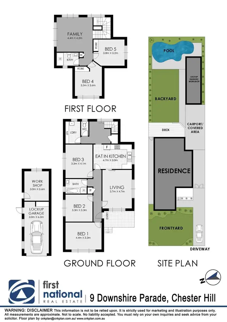 Floorplan of Homely house listing, 9 Downshire Parade, Chester Hill NSW 2162