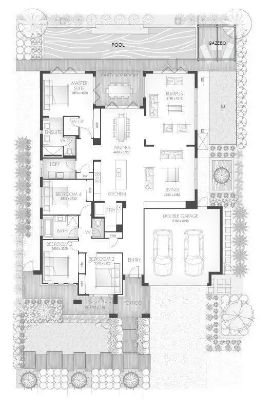 Floorplan of Homely house listing, 12 McDermott Parade, Rochedale QLD 4123