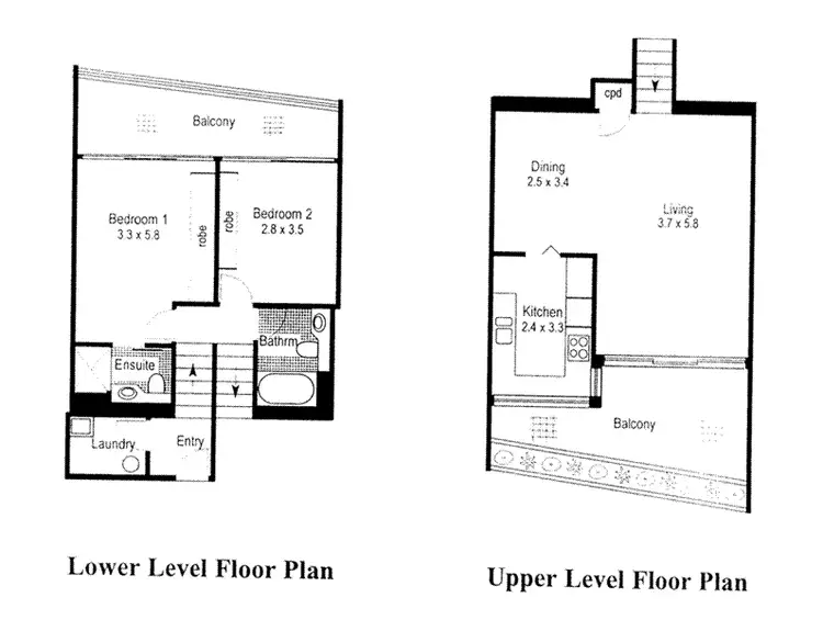 Floorplan of Homely apartment listing, 408/49 North Steyne, Manly NSW 2095
