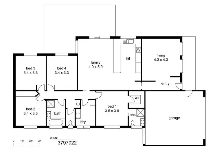 Floorplan of Homely house listing, Address available on request