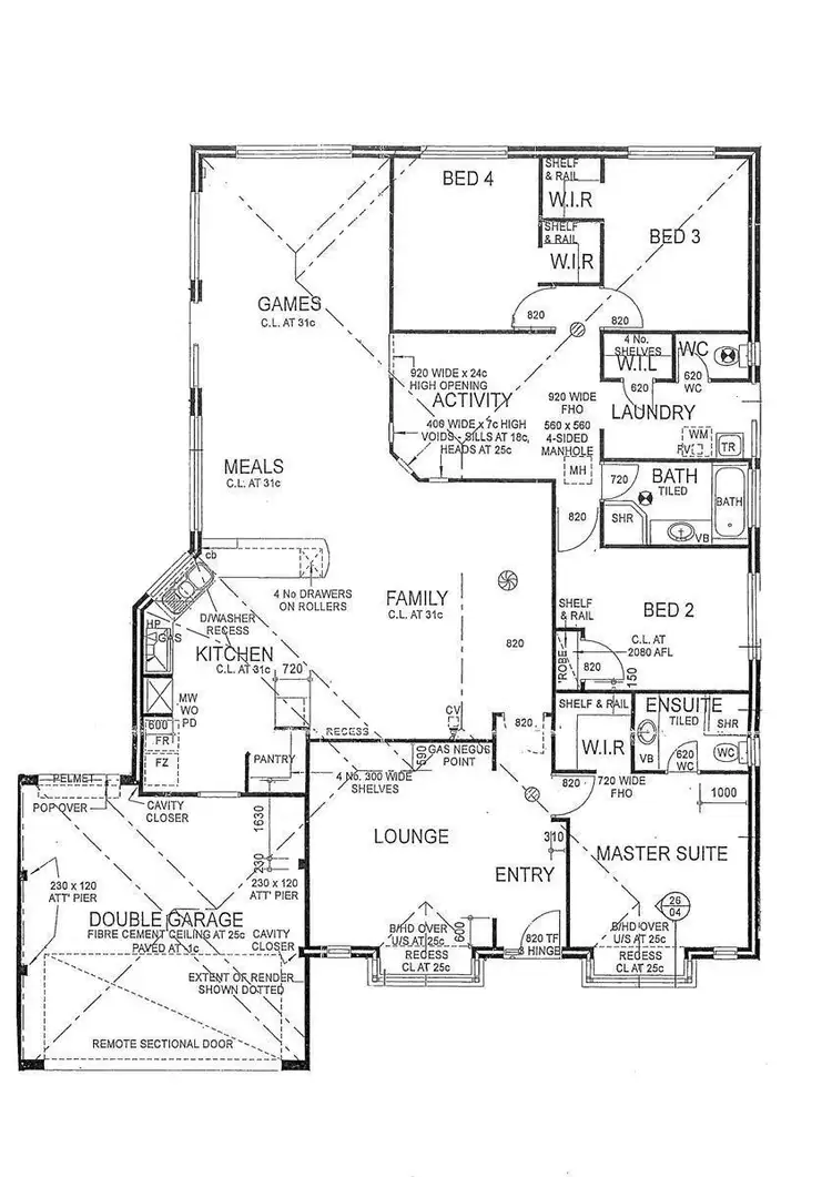 Floorplan of Homely house listing, 5 Bourne Terrace, Ellenbrook WA 6069