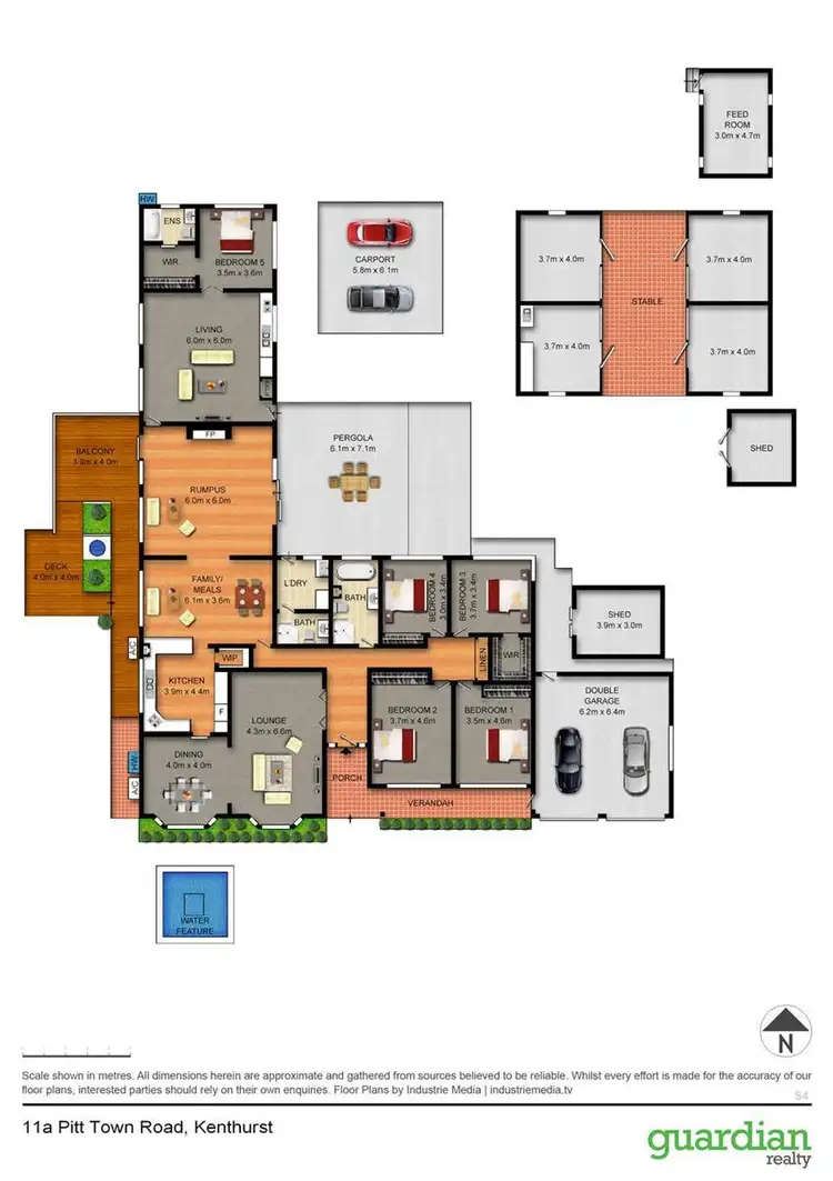 Floorplan of Homely house listing, 11a Pitt Town Road, Kenthurst NSW 2156
