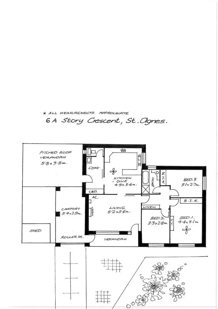 Floorplan of Homely house listing, 6a Story Crescent, St Agnes SA 5097