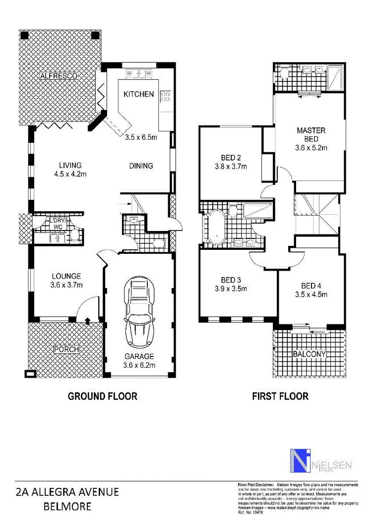 Floorplan of Homely house listing, 2A Allegra Avenue, Belmore NSW 2192